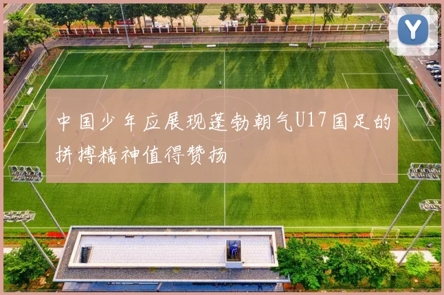 中国少年应展现蓬勃朝气U17国足的拼搏精神值得赞扬